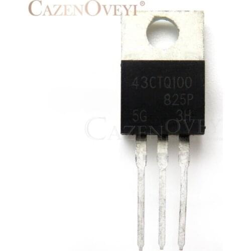 10pcs/lot 43CTQ100 TO-220 100V 43A new original In Stock