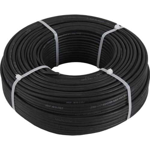 200meters/roll PV Cable 1x6mm2 Solar Wire XLPE Jacket Copper Core Solar Cable for Solar Power System Factory Price