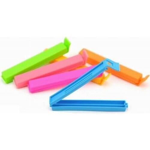 6 Pieces Kitchen Essential Sealing Clip Food Sealing Clip Usage Folder