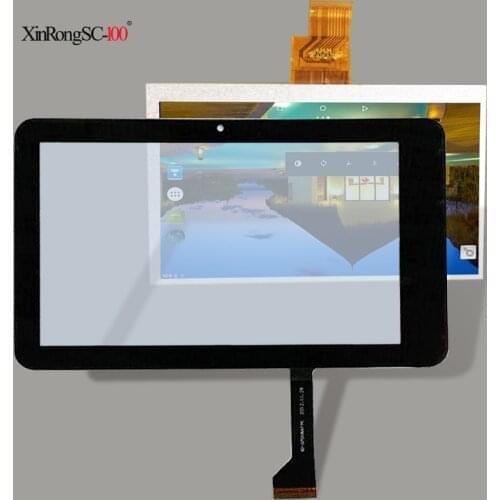 7 inch touch screen lcd display for Moveo tpc-7ng tablet touch panel digitizer