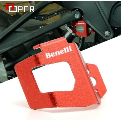 Aluminum Rear Brake Oil Cup Oil Can Protect the Cup Cover for Benelli Leoncino 250 BJ250 BN302 TNT 302S 752S