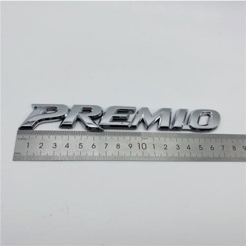 Car Accessories For Toyota Premio Emblem Rear Trunk Lid Logo Tailgate Letters Sign Mark Decals