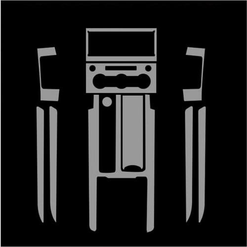 Car-Styling New Car Interior Trim Dashboard Clear Paint Protective Film Stickers for Land Rover Discovery 5 2018-2019