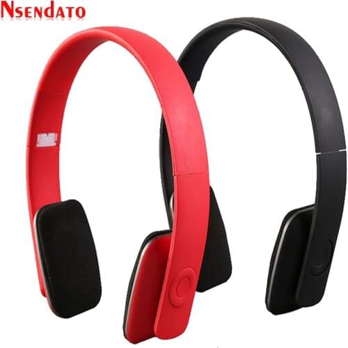 Wireless Headband Bluetooth 4.2 Stereo Headset with Mic 3.5mm Stereo Audio Handsfree Noise Cancelling Headphone for Phone Tablet