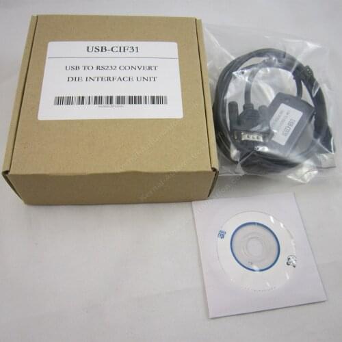USB/RS232 Converter Cable USB-CIF31/CS1W-CIF31 USBCIF31 with Communication Indicator USB/CIF31 CS1WCIF31 1.5M Support Win7 Win8