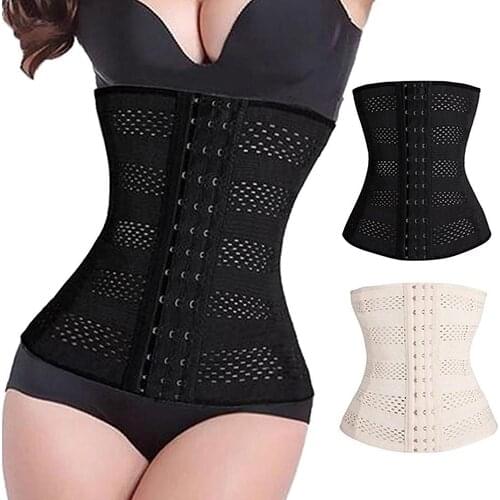 Women Body Shaper Rubber Waist Trainer Cincher Underbust Corset Shapewear Slimming Body Shapewear Waist Trainer Slimming Belt