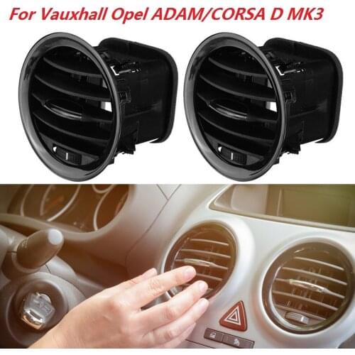 Car Air Vent Grille Cover Ventilation Grille Air Vent Nozzle Grille Replacement for Vauxhall ADAM /CORSA D 2007-2015 Accessories