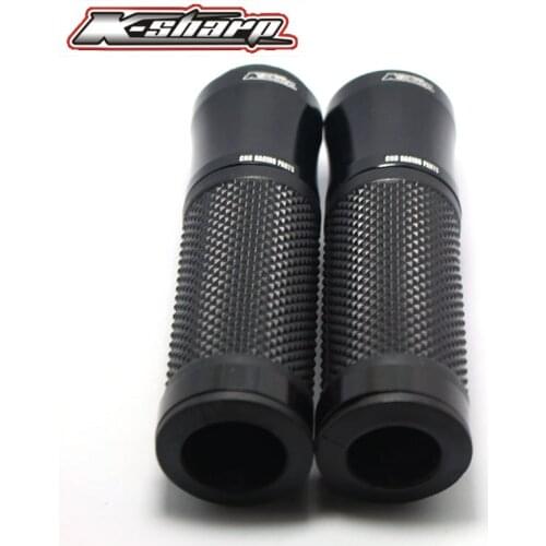 Z800 z1000 9 color CNC Motorcycle Aluminum Rubber Gel Hand Grips 7/8" Handle Bar Sports Bikes Suitable for all Yamaha models