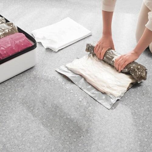 New Space Saver Saving Storage Seal Vacuum Bags Compressed Organizer Bag Rack Hanger Storage Organizer