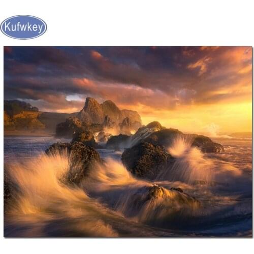 Full Square drill 5D DIY Diamond Painting sea,beach world,Wall Decor,3d,Diamond Embroidery Cross Stitch,Mosaic,stickers,gifts