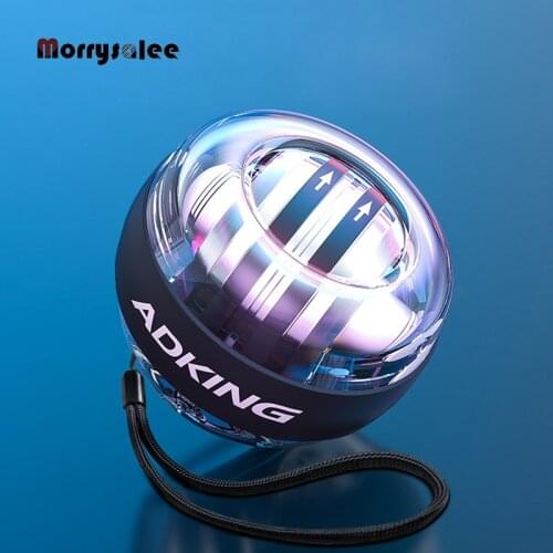 Force Power Wrist Ball Gyroscope Spinning Rotor Gym Hand grip Exerciser Gyro Fitness Muscle Relax Automatic Startup