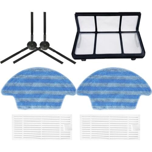Replacement Side Brush for iLife V55 Pro Robo Vacuum Cleaner Hepa Filter Mop Cloth Rag Primary Filters Parts Accessories