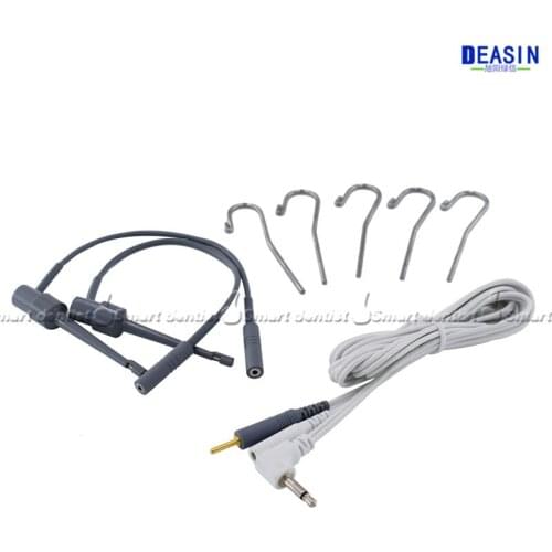 Dental Apex locator measuring wire lip hook holder dental file clips