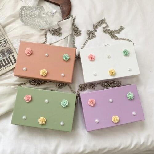 Women Evening Clutch Bag Acrylic Clutch Female Crystal Day Clutch Wedding Purse Party Banquet Green Color Purse