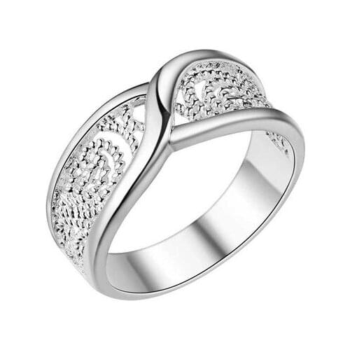 Women Ring Cross Ring Charm Personality Party Wedding Banquet Womens Ring Girlfriend Jewelry Fashion Jewelry Accessories