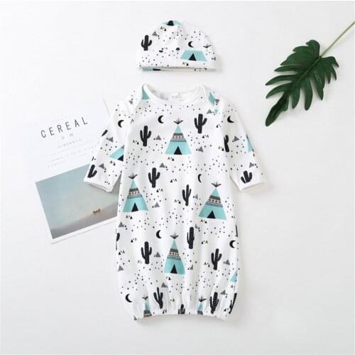 0-9 Month Baby Outdoor Sleeping Lazy Bag Newborn Baby 100% Cotton One piece Sleeping bag Clothes Baby Outdoor Sleep Tools