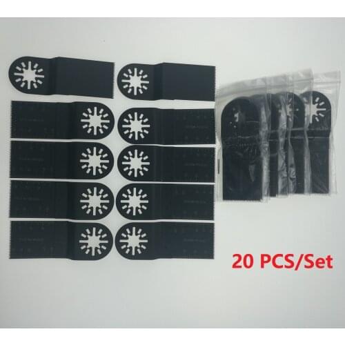 20pcs/lot Saw Blades Wood Plastic Soft Metal Oscillating Multi Cutting Tool