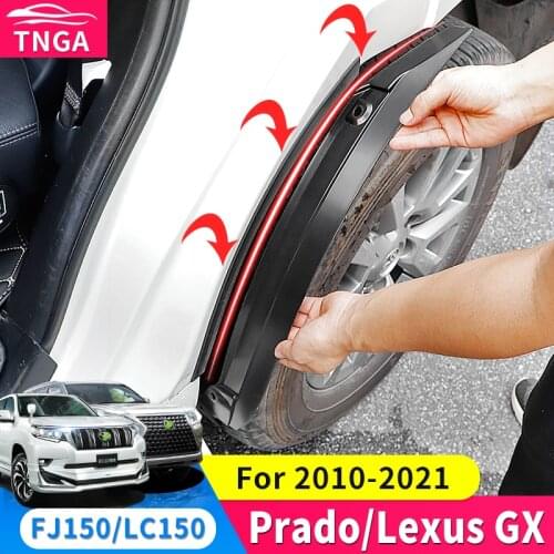Toyota Land Cruise Prado 150 Rear Wheel Fender Lining Fender Door Gap Fender Modification Accessories 2010 2013 2015 2017 2018