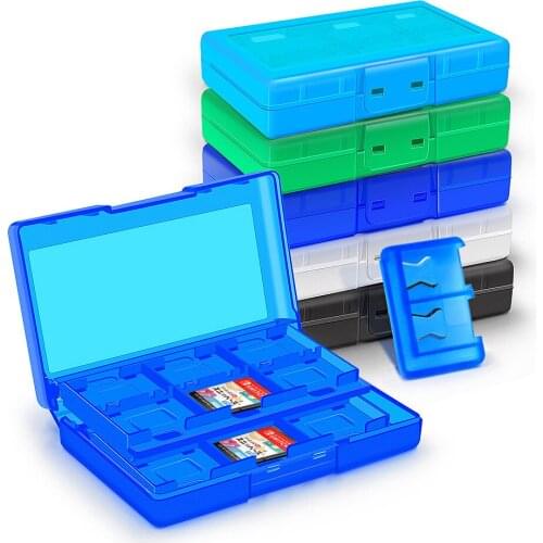 24 In 1 Card Holder With 2 TF Cards Holder Card Box For Nintend Switch Storage Case Carrying Cover