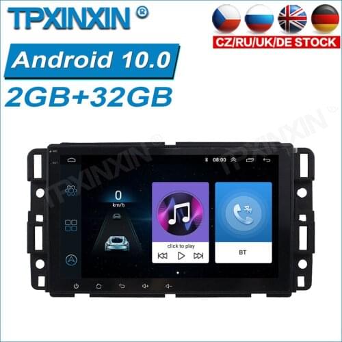6G+128G For GMC Yukon Tahoe 2007-2012 Android Car Radio GPS Navigation Auto Stereo Radio Tape Recorder Multimedia Head Unit DSP