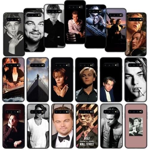 Leonardo DiCaprio Young Super Star Soft Cover Case for Samsung Galaxy Note 10 20 Ultra S10 Plus S10e Lite