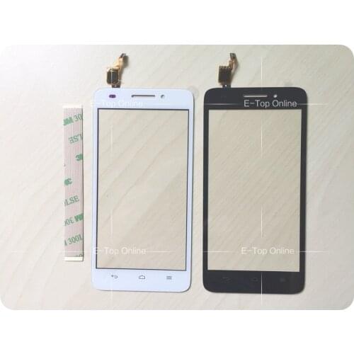 Black/White Sensor For Huawei G621 G620s Touch Screen Digitizer Glass Panel + tracking