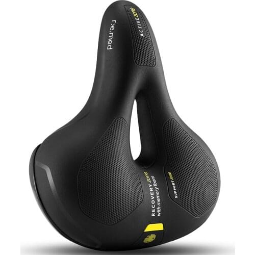 HOT Hollow Breathable Absorption Rainproof Soft Memory Sponge Bike Cycling Seat Saddle