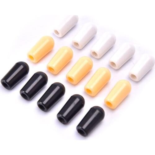 Hot sale 5 Pcs 3 Way Selector for Fender Telecaster Guitar Replacement Parts Plastic 3 Way Toggle Tip Knobs Switch Tip