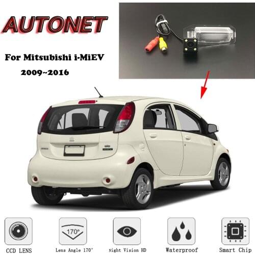 AUTONET Night Vision Backup Rear View camera For Mitsubishi i-MiEV hatchback 2009 2010 2011 2012 2013 2014 license plate camera
