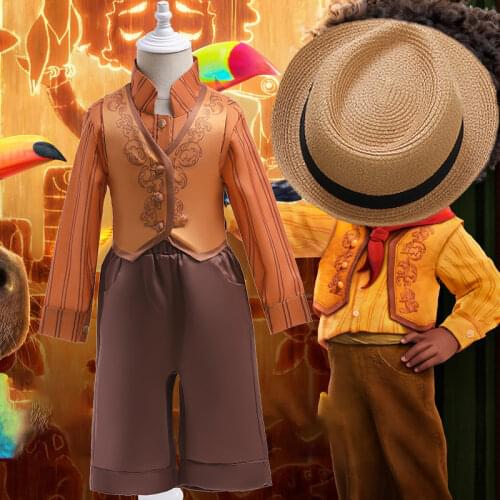 Baby Boys And Girls Clothing Set Tricken Fleece Children Hooded Outerwear Tops Pants 3PCS Outfits Kids Toddler Warm Costume Suit