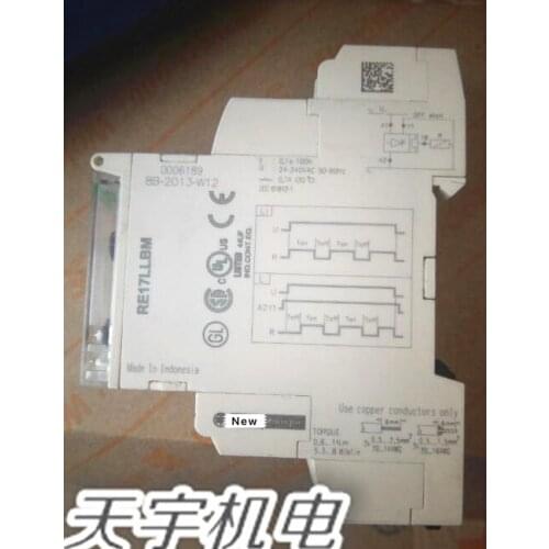 Original genuine Schneider time relay RE17LLBM