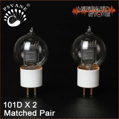 PSVANE 101D(ceramic Base) Tube Matched Pair amplifier accessories Lamp Repalce Golden Voice Shuguang Fullmuisc 101D WE101D