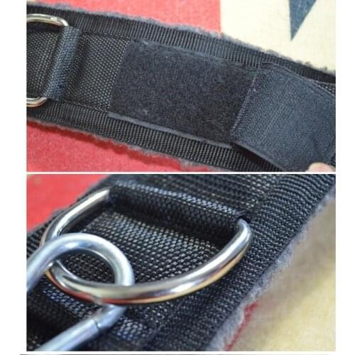 Adjustable Padded Fitness Ankle Strap for Hip Abductors Cable Machines