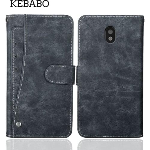 Luxury Wallet Caterpillar Cat S42 Case 5.5" Vintage Flip Leather Business Protective Cover For Caterpillar Cat S32 Case
