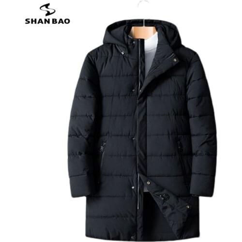 SHAN BAO Men's Autumn Parkas