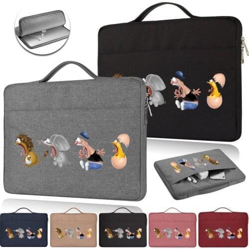 Laptop Bag Sleeve Case Waterproof HandBag Notebook Case for 11 12 13 14 15.6 Macbook Air Pro Microsoft Acer Asus Dell Universal