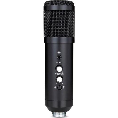 NKR USB Microphone for laptop and Computers for Podcast video YouTube and Skype chat Sampling rate 192KHz/24BIT plug and play