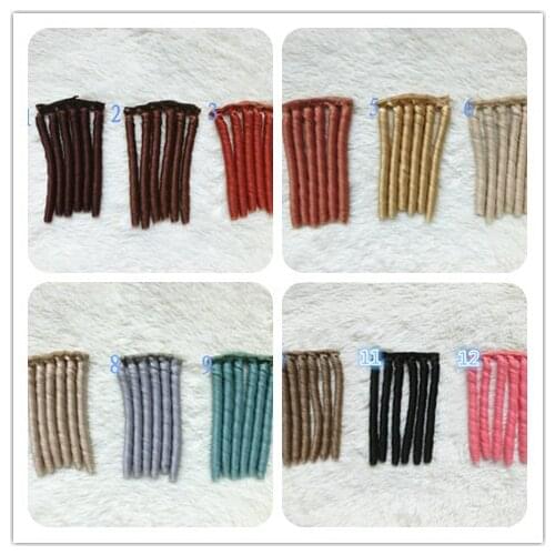 12Colorful hair refires bjd hair 15cm*100cm black gold brown khaki grey color short straight wig hair for 1/3 1/4 BJD diyS48-S59