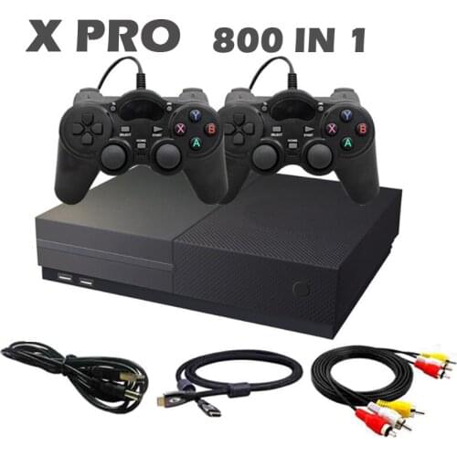 XPro Video Game Console for PS1 HD TV Game 64Bit 800 Classic Family Retro Games X Pro Box for PS1 Video Game Player & Gamepad