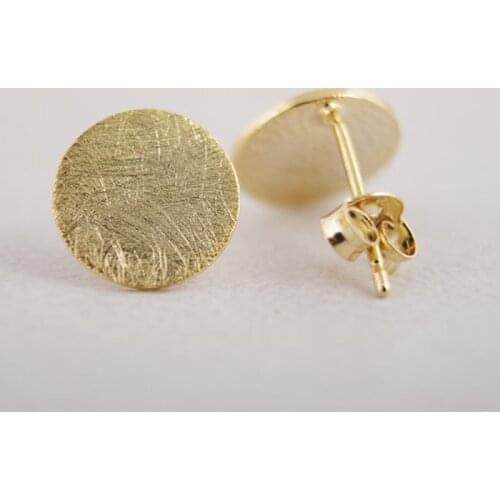 SMJEL Fashion Trendy Circle Karma Stud Earrings for Women Simple Round Geometric Tiny Ear brinco aros korean earing femme