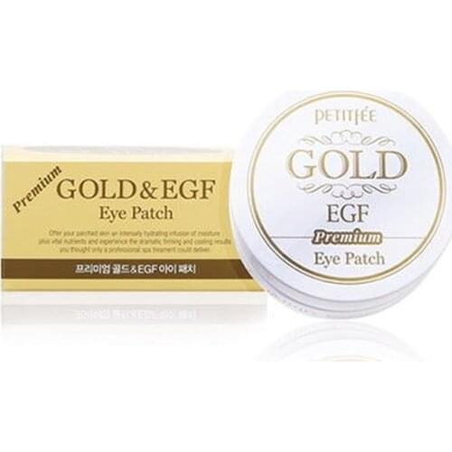 PETITFEE Premium Gold EGF Eye Patch 60PCS Eye Mask Anti-Wrinkle Dark Circles Crystal Eye Mask Moisturizing Korea Cosmetics