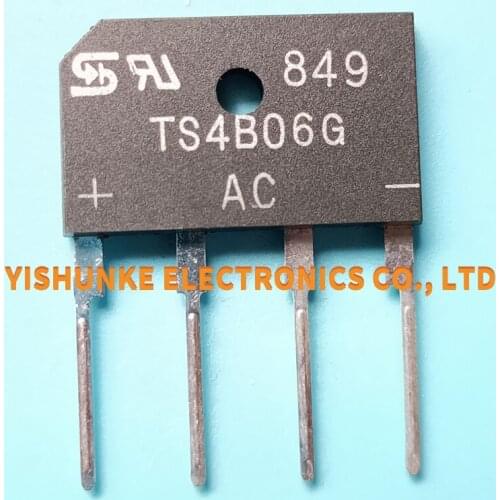 5PCS TS4B06G KBP310G KBP310 GBU406 RS207 GBJ2010 KBL410 ZIP