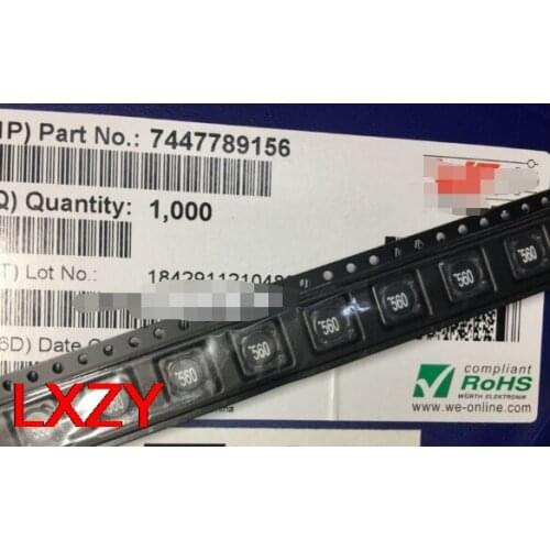Free Shipping 10PCS/lot 7447789156 WE-PD 7332-56UH 0.84A 7X7X3.2MM W E Chip Power Inductor