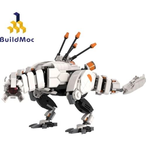 Buildmoc Game Monster Thunderjaw Mecha Robot 577PCS Bricks MOC Model Building Blocks Toys for Children Toy Kids Gifts for Boys
