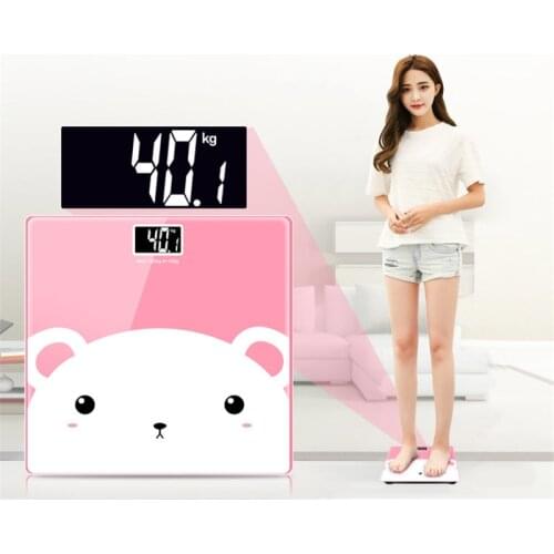 Household Weight Weighing Human Body Precision Mini Weighing Ultra-Thin Design Automatic Sensing Intelligent Electronic Scale