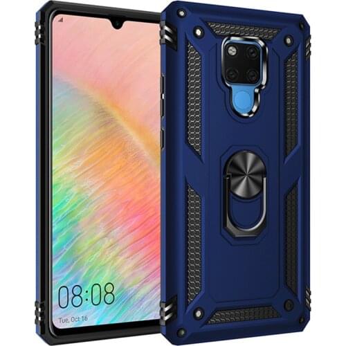 For Huawei Mate 20X Case Magnet Car Ring Stand Holder Case For Huawei Mate 20X 20 X Mate20X EVR-L29 Silicone Bumper Coque Capa
