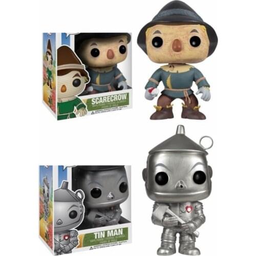 Funko POP Tin Man #38 Scarecrow #39 Vinyl Action Figures Collection Model Toys for Children