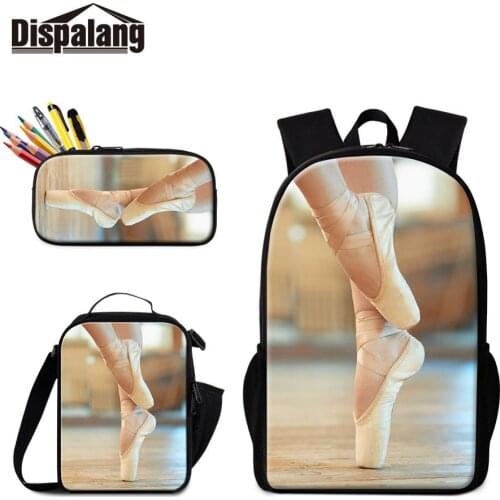 3 pcs in Set Large Capacity Satchel and Coin Clutch Combination Dayback and Sack Lunch Casual South American Schoolbag