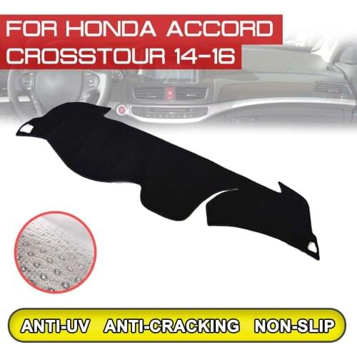 For Honda Accord Crosstour 2014 2015 2016 Car Dashboard Mat Anti-dirty Non-slip Dash Cover Mat UV Protection Shade Sticker