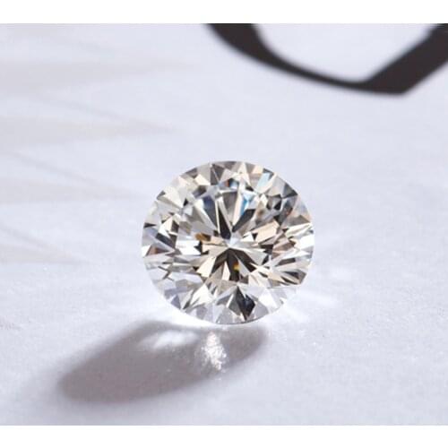 Round Brilliant Cut 8.5mm IJ Color Loose Moissanite 2.5ct Carat loose beads Jewelry Gems Stone DIY material
